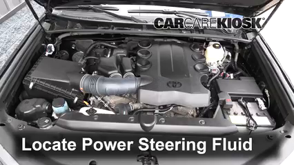 2018 Toyota 4Runner SR5 4.0L V6 Power Steering Fluid Check Fluid Level
