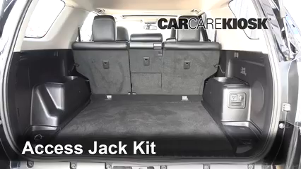 2018 Toyota 4Runner SR5 4.0L V6 Jack Up Car Use Your Jack to Raise Your Car