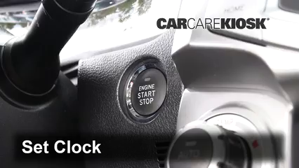 How to Set the Clock / Change Time on a 2018 Toyota 4Runner SR5 4.0L V6