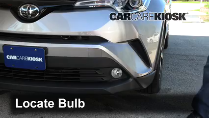 2018 Toyota C-HR XLE 2.0L 4 Cyl. Éclairage Feu antibrouillard (remplacer l'ampoule)