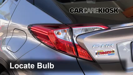 2018 Toyota C-HR XLE 2.0L 4 Cyl. Éclairage Feux de marche arrière (remplacer une ampoule)