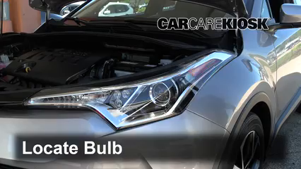 2018 Toyota C-HR XLE 2.0L 4 Cyl. Lights Turn Signal - Front (replace bulb)