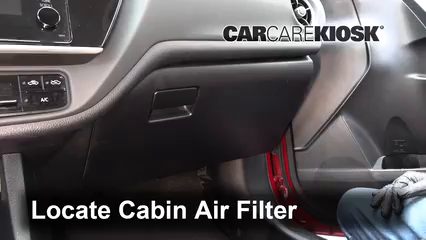 2018 Toyota Corolla LE 1.8L 4 Cyl. Air Filter (Cabin)