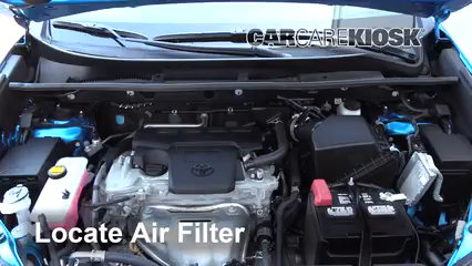 2018 Toyota RAV4 XLE 2.5L 4 Cyl. Air Filter (Engine) Replace