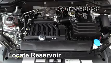 How to Add Coolant: Volkswagen Atlas (2018-2019) SE 3.6L V6