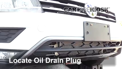 2018 Volkswagen Tiguan SE 2.0L 4 Cyl. Turbo Huile Changer l'huile et le filtre à huile
