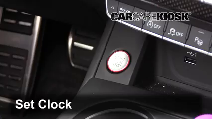 2019 Audi S5 Prestige 3.0L V6 Turbo Coupe Clock