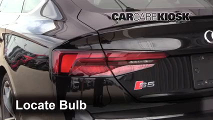 2019 Audi S5 Prestige 3.0L V6 Turbo Coupe Lights Reverse Light (replace bulb)