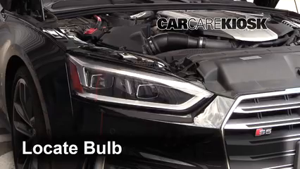2019 Audi S5 Prestige 3.0L V6 Turbo Coupe Éclairage Feu clignotant avant (remplacer l'ampoule)