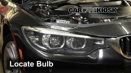 2019 BMW 430i xDrive Gran Coupe 2.0L 4 Cyl. Turbo Lights Headlight (replace bulb)