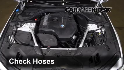 2019 BMW 530i 2.0L 4 Cyl. Turbo Durites Vérifier les durites