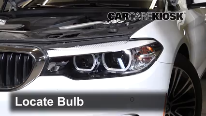 2019 BMW 530i 2.0L 4 Cyl. Turbo Luces Luz de giro delantera (reemplazar foco)