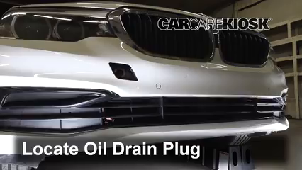 2019 BMW 530i 2.0L 4 Cyl. Turbo Huile Changer l'huile et le filtre à huile