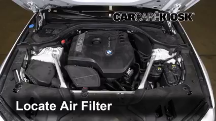 Oil & Filter Change 2019 BMW 530i 2.0L 4 Cyl. Turbo