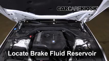 How to Add Brake Fluid: 2019 BMW 530i 2.0L 4 Cyl. Turbo