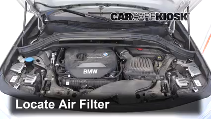 2019 BMW X2 xDrive28i 2.0L 4 Cyl. Turbo Filtro de aire (motor) Control