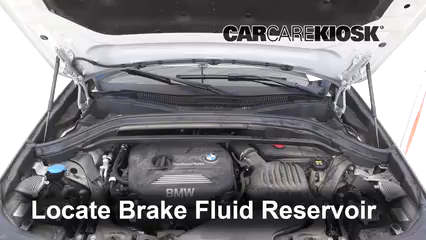 2019 BMW X2 xDrive28i 2.0L 4 Cyl. Turbo Líquido de frenos Controlar nivel de líquido