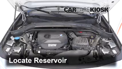2019 BMW X2 xDrive28i 2.0L 4 Cyl. Turbo Líquido limpiaparabrisas Agregar líquido