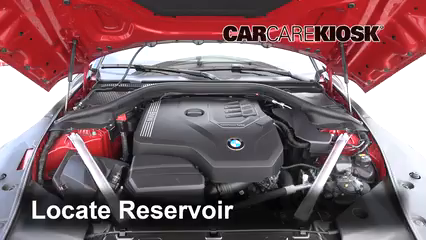 2019 BMW Z4 sDrive30i 2.0L 4 Cyl. Turbo Líquido limpiaparabrisas Controlar nivel de líquido