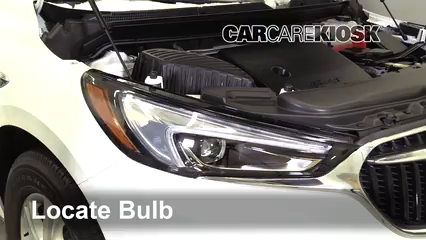 2019 Buick Enclave Premium 3.6L V6 Lights Headlight (replace bulb)