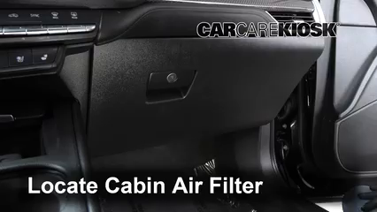 2019 Cadillac XT4 Sport 2.0L 4 Cyl. Turbo Filtre à air (intérieur)