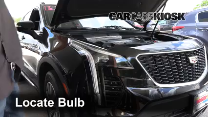 2019 Cadillac XT4 Sport 2.0L 4 Cyl. Turbo Éclairage Feux de croisement (remplacer l'ampoule)