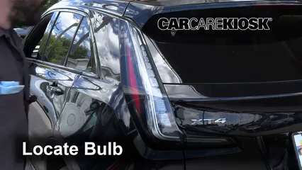 2019 Cadillac XT4 Sport 2.0L 4 Cyl. Turbo Luces Luz trasera (reemplazar foco)