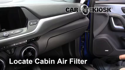 2019 Chevrolet Blazer 3.6L V6 Filtro de aire (interior)