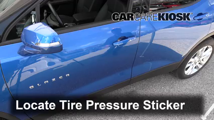 2019 Chevrolet Blazer 3.6L V6 Tires & Wheels Check Tire Pressure