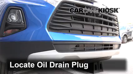 2019 Chevrolet Blazer 3.6L V6 Aceite Cambiar aceite y filtro de aceite