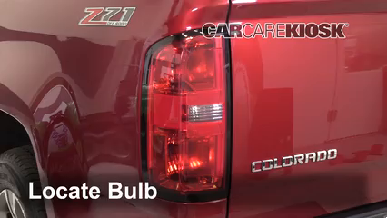 2019 Chevrolet Colorado Z71 2.8L 4 Cyl. Turbo Diesel Crew Cab Pickup Luces Luz de reversa (reemplazar foco)