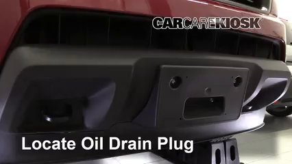 2019 Chevrolet Colorado Z71 2.8L 4 Cyl. Turbo Diesel Crew Cab Pickup Aceite Cambiar aceite y filtro de aceite