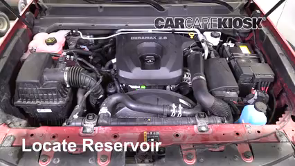 2019 Chevrolet Colorado Z71 2.8L 4 Cyl. Turbo Diesel Crew Cab Pickup Windshield Washer Fluid
