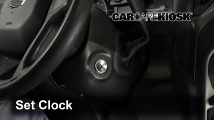 How to Set the Clock / Change Time on a 2019 Chevrolet Silverado 1500 ...