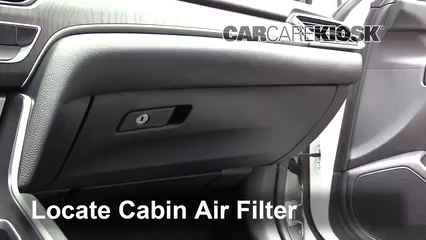 2019 Honda Accord Sport 2.0L 4 Cyl. Turbo Filtro de aire (interior)