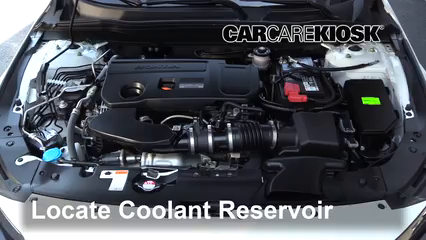 2019 Honda Accord Sport 2.0L 4 Cyl. Turbo Antigel (Liquide de Refroidissement) Réparer les Fuites