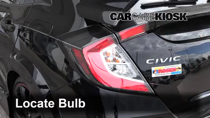 2019 Honda Civic Type R 2.0L 4 Cyl. Turbo Lights Turn Signal - Rear (replace bulb)