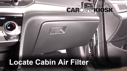 2019 Hyundai Elantra SE 2.0L 4 Cyl. Filtro de aire (interior)