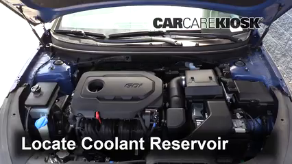 2019 Hyundai Sonata Sport 2.4L 4 Cyl. Coolant (Antifreeze) Add Coolant