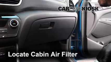 2019 Hyundai Tucson Limited 2.4L 4 Cyl. Air Filter (Cabin) Replace