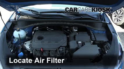 2019 Hyundai Tucson Limited 2.4L 4 Cyl. Air Filter (Engine) Replace
