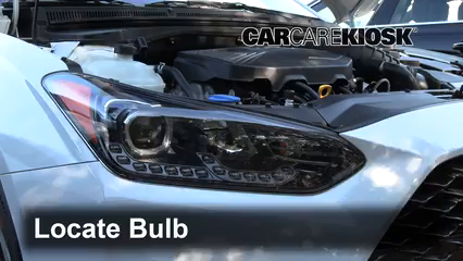 2019 Hyundai Veloster Turbo R-Spec 1.6L 4 Cyl. Turbo Hatchback (3 Door) Luces Luz de marcha diurna (reemplazar foco)
