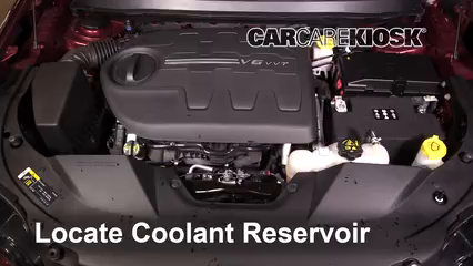 2019 Jeep Cherokee Trailhawk Elite 3.2L V6 Coolant (Antifreeze) Add Coolant