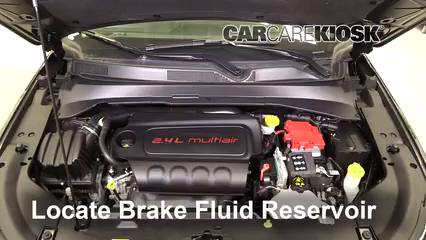 2019 Jeep Compass Limited 2.4L 4 Cyl. Brake Fluid Check Fluid Level
