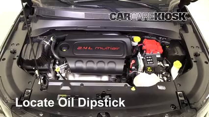 2019 Jeep Compass Limited 2.4L 4 Cyl. Oil Check Oil Level