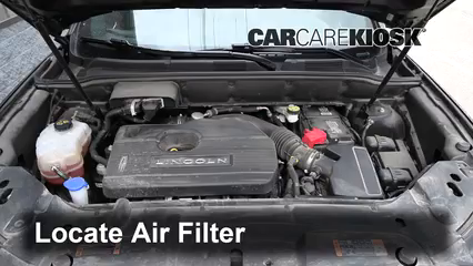 2019 Lincoln Nautilus Reserve 2.0L 4 Cyl. Turbo Air Filter (Engine) Replace