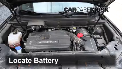 2019 Lincoln Nautilus Reserve 2.0L 4 Cyl. Turbo Battery Replace