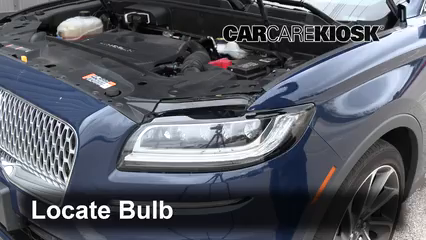 2019 Lincoln Nautilus Reserve 2.0L 4 Cyl. Turbo Lights Highbeam (replace bulb)