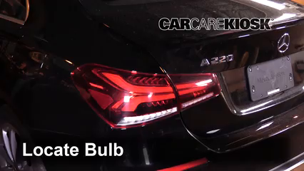 2019 Mercedes-Benz A220 4Matic 2.0L 4 Cyl. Turbo Lights Turn Signal - Rear (replace bulb)