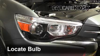 2019 Mitsubishi Outlander Sport ES 2.0L 4 Cyl. Lights Highbeam (replace bulb)